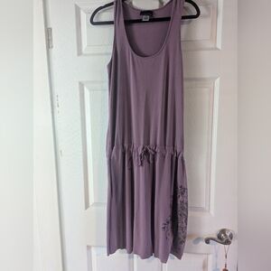 Athleta Lavender Midi Dress